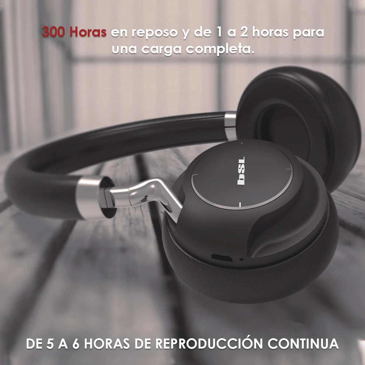 40mm Bluetooth CBSL 20 headband wireless headset 5 to 6 hours noise canceling playback