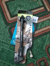 Bike Fork Air-Shock-Pump High-Pressure Mountain-Bicycle Rear-Suspension 300psi GIYO Lever--Gauge