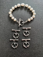 5 Sets de acero inoxidable de oro cierres de palanca para collar de pulsera, broche OT la fabricación de la joyería DIY resultados