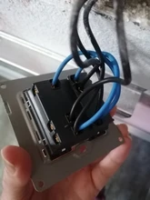 Coswall-Panel de alimentación de vidrio templado para pared, enchufe con conexión a tierra 16A, enchufe europeo, ruso, España, con cerradura protectora para niños