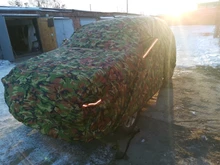 Kayme cubierta para coche portadas de coche de camuflaje al aire libre de protección solar a prueba de agua reflector polvo lluvia nieve protectora suv sedán completo