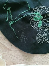 Rotulador textil de alta temperatura para costura, juego de bolígrafo borrable recargable por calor, mango lavable, 11/12 Uds.