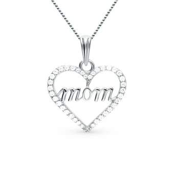 

Silver Pendant with cubic zirconia sunlight sample 925