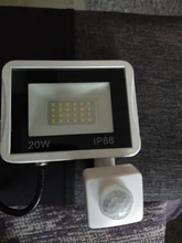 LED Floodlight Reflector Induction-Lighting Motion-Sensor Warm White Waterproof IP66