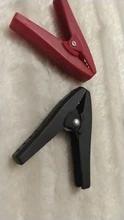 Alligator-Clip Electrical-Clips-Clamps Car-Battery Crocodile 100A Durable Insulated Red