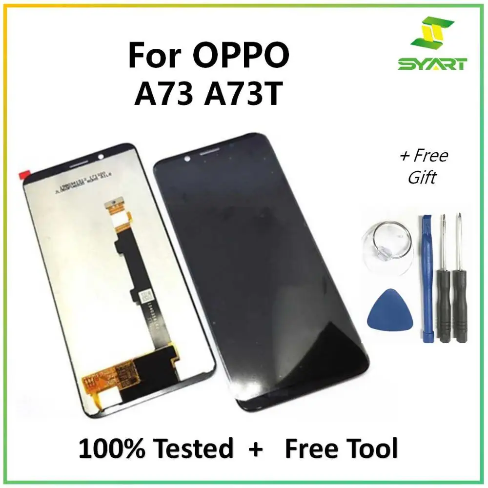 ЖК дисплей для OPPO A73 A73T с сенсорным экраном дигитайзер сборка Высококачественная