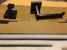 Robe Hook Paper-Holder Towel Rail-Bar-Rack Bar-Shelf Bathroom-Hardware-Set Tissue Black