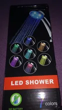 Cabezal de ducha con cambio de Color, luz Led brillante, automático, cambio de 7 colores, ahorro de agua, decoración de baño de ducha