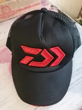 Gorra Daiwa con visera para hombre, gorro de sol con visera de malla transpirable, ajustable, con bordado, 2020