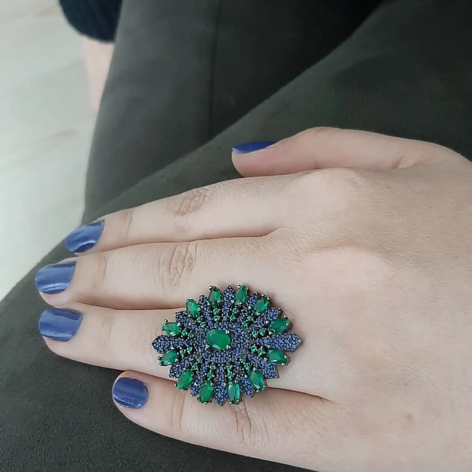 

925 Sterling Silver Ring Women Rings Art Deco Women Rings