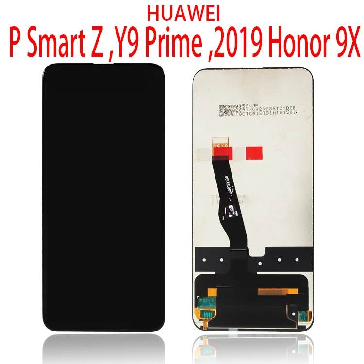 

For Honor 9X LCD Display for HUAWEI P Smart Z / Y9 Prime 2019 LCD Screen with Touch Digitizer STK-LX1 STK-L22 STK-LX3 Assembly