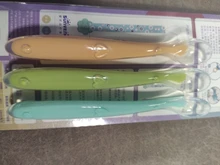 Cuchara de silicona suave para bebé, cuchara con detección de temperatura de Color caramelo, herramientas de alimentación de bebé, gran oferta