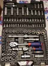Spanners-Wrench Mechanic-Tool-Set Plating-Sockets-Set Ratchet WORKPRO Matte 