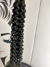 YxCheris-extensiones de cabello trenzado de ganchillo sintético, trenzas onduladas de agua, Rubio, 613 mechones, Freetress Afro kinky Twist a granel