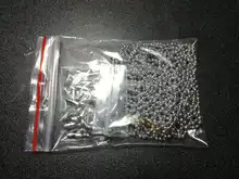 Connector Clasp Bead-Chains Diy Necklace Jewelry-Making Bulk-Ball Stainless-Steel 10mm