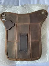 Bandolera de hombro pequeña para hombre, Original, marrón, a la moda, bolso de viaje con cinturón, bolsa cartuchera, 211-3-d