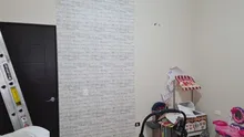 Contact-Paper Decorative-Wallcoverings Faux-Brick Peel-And-Stick Self-Adhesive Bathroom