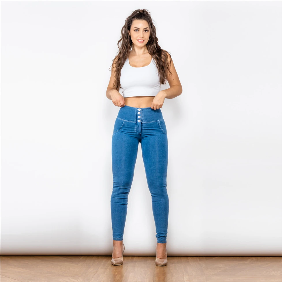 Compression Skinny Jeans