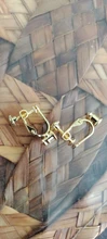 Convertidor de clips para oreja, artefacto indoloro, espiral, Clip para oreja perforada, accesorios de joyería