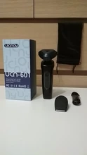 UICINOY maquinilla de afeitar eléctrica de afeitar para hombres IPX7 impermeable lavable desmontable de precisión barba Trimmer pelo hombre afeitadora rotatoria
