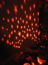 Proyector LED de estrellas para Noche de Luna, lámpara de luz nocturna giratoria de cielo para niños, dormitorio de bebé, regalo de Navidad