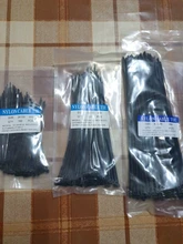 Juego de cables de nailon de autosujeción, conjunto de tirantes de plástico, 3x300, 3x100, 4x150, MRO, suministro Industrial, sujetadores y Cable de Hardware, 200 Uds.