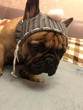 Pet-Hats Dog-Cap Dog-Accessories French Bulldog Small-Dogs Christmas Ball-Headwear Winter