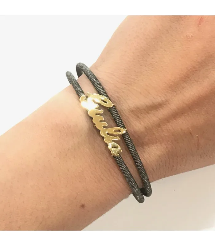 CAPODAGLI BRACELET DRIVE GIULIA SILVER GOLD STEEL BR-GIULIA