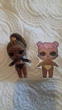 Muñecas Lens originales para niñas, 1 Uds., se pueden elegir 8CM, accesorios para ropa, juguetes para niñas, regalo de cumpleaños