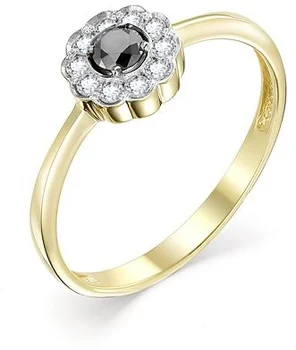

Master brilliant ring with 11 diamonds in Yellow Gold