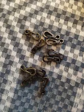 10 unids/lote carabinero Mini Camping EDC supervivencia escalada SF mosquetones de mochila llavero Paracord equipo táctico colgadores para llaves cadena