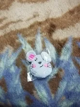 New Catnip Toy, Huggie the Gray Mouse, Fun Cat Toy with Real Catnip Inside