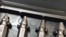 Bolt Extractor Drill-Set Stud-Remover-Tool NINDEJIN Broken Speed-Out 5pcs