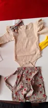 Conjunto de ropa para niña recién nacida, Pelele de manga larga de Color sólido, Tops, pantalones, diadema, trajes infantiles, 3 uds.