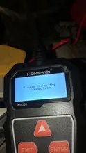 KONNWEI-probador de batería de coche KW208, 12 V, 100 a 2000CCA, Analizador de batería de circuito de carga, herramientas de batería de 12 voltios