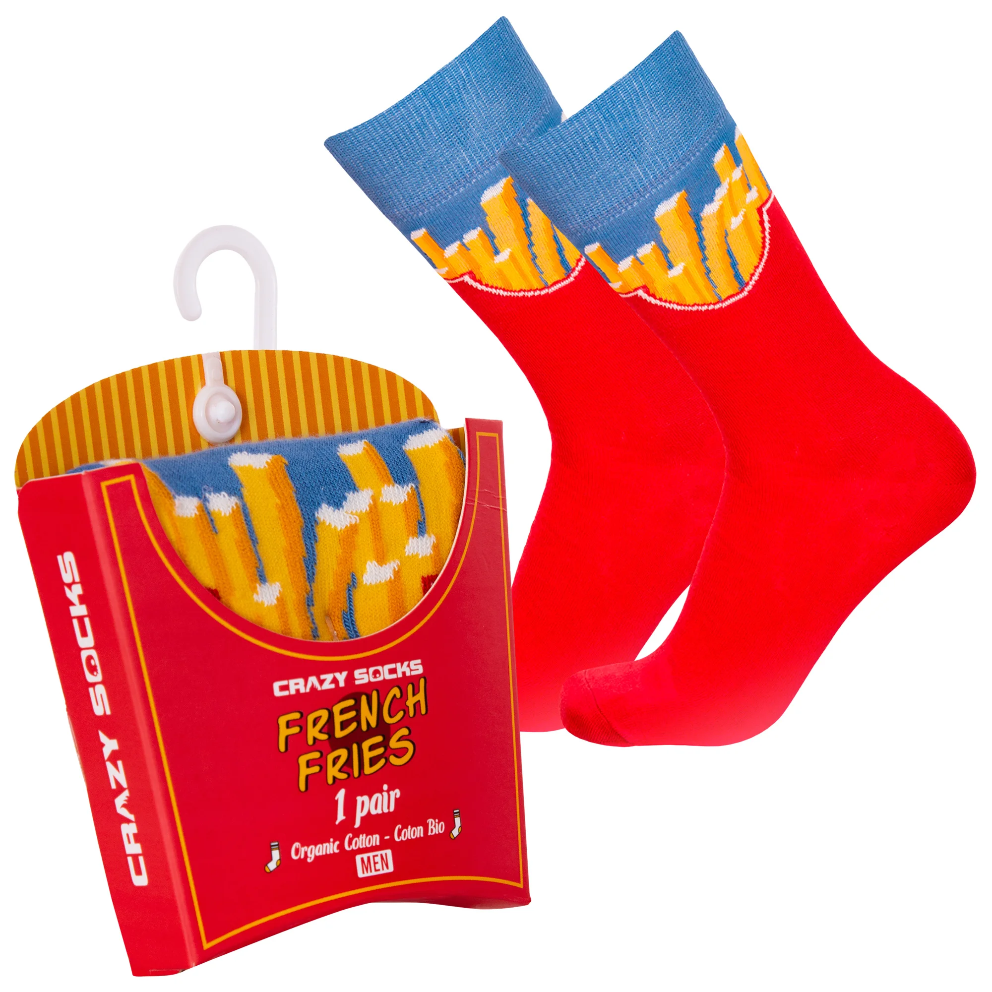 CRAZY socks 8 пар носков коллекция фаст-фуд