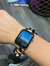 Scrunchie-correa para apple watch 6, banda de 44mm y 40mm para iwatch de 42mm y 38mm, pulsera de reloj para mujer, series 5 4 3 2 42mm