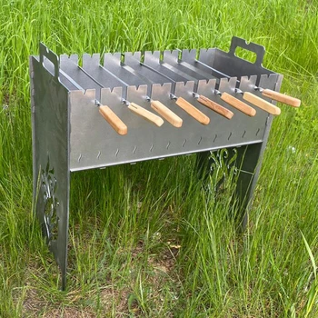 

Мангал из металла для шашлыка "Огонек"