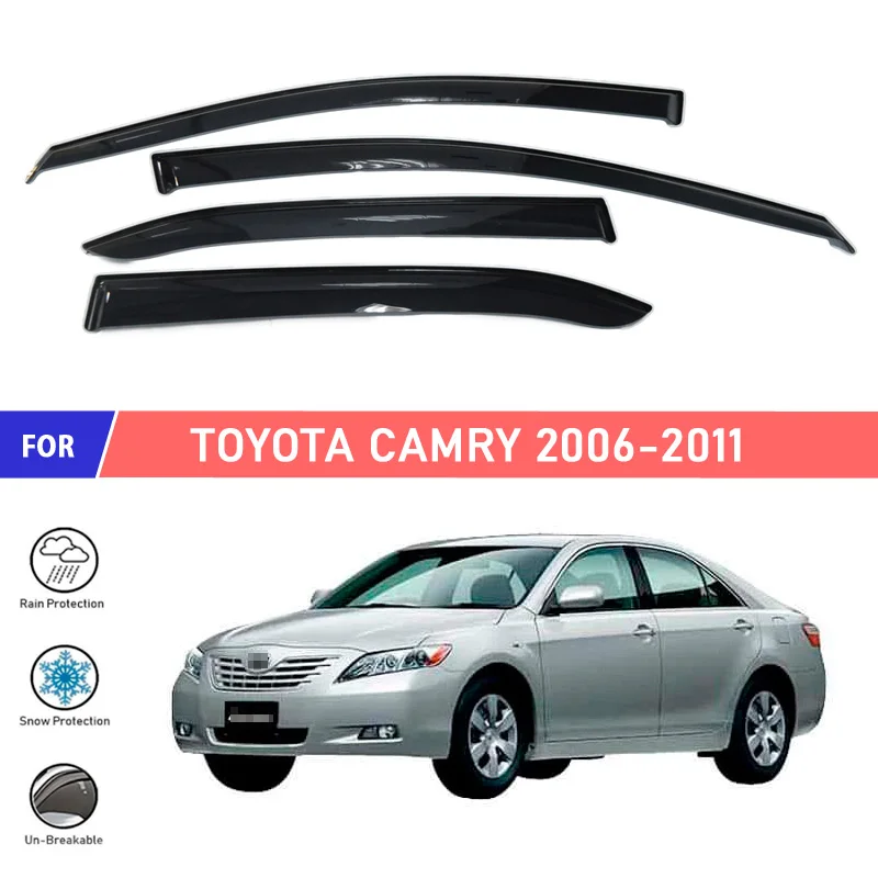 Оконные дефлекторы для Toyota Camry 2006-2011 автомобильные оконные ветрозащитная решетка