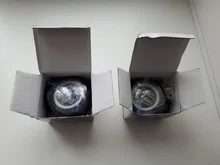 Luz LED redonda resistente al agua, barra de Ojos de Ángel, foco para motocicleta, todoterreno, coche, barco, luz de trabajo, 2 uds./1 Uds.