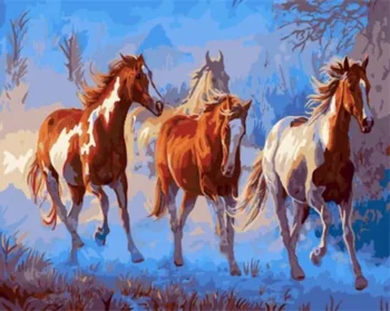 

Painting by numbers Standard: Horse at dusk Chris Каммингса