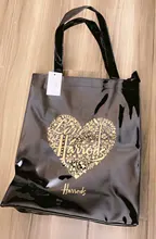 Bolso de compras de PVC para mujer, cartera de gran tamaño con lazo para un solo hombro de material PVC reutilizable, ecológico e impermeable, perfecto para compras