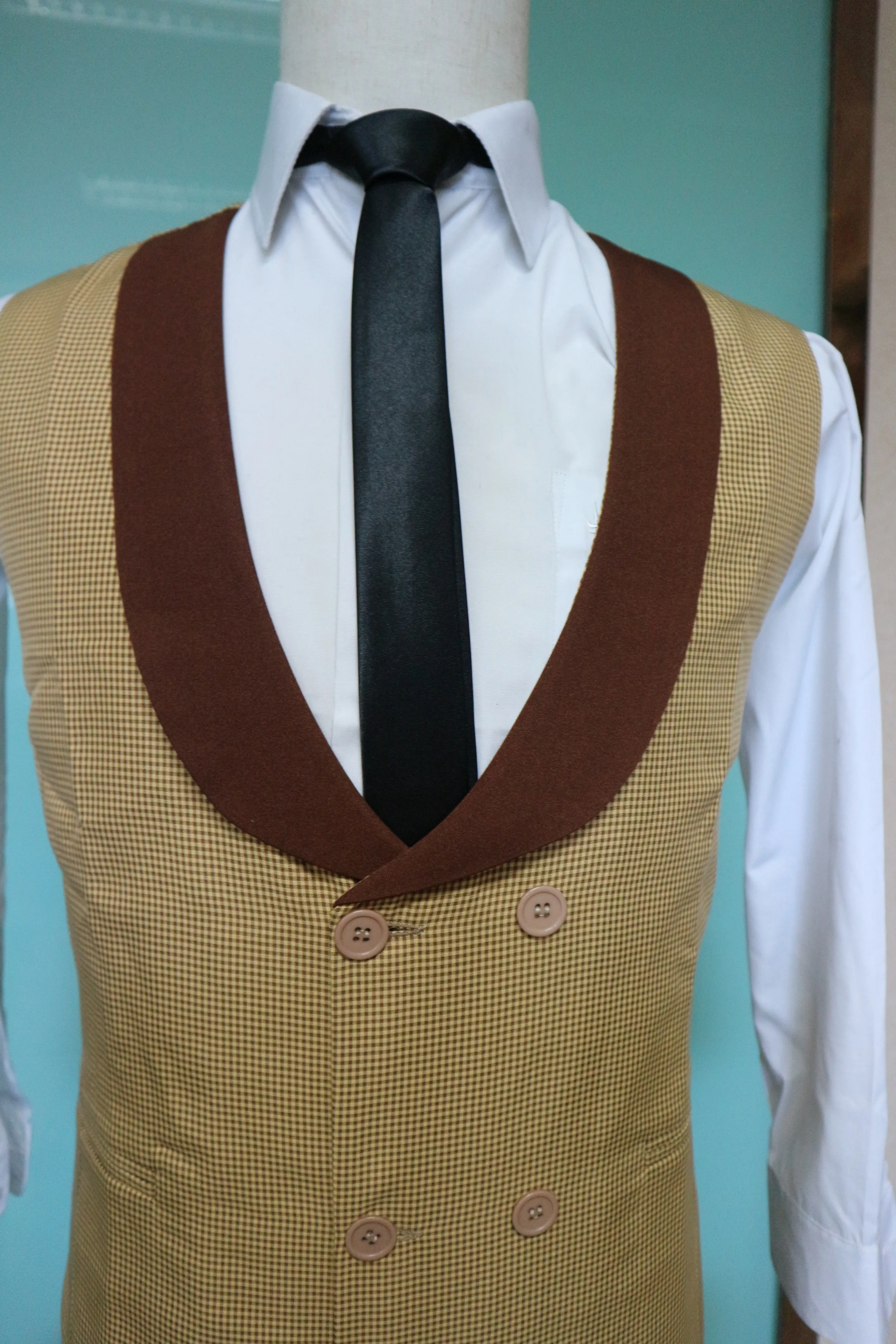 Groom Tuxedos Groomsmen Suits Best Man Wear Mens Wedding Suits Bridegroom Business Dinner Suits(Jacket+Pants+Vest)