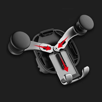 

Pinzheng New 2020 Mobile Phone Holder Cartoon Gravity Linkage 360-degree Rotating Triangle Fixed Navigation Smartphone Holder