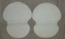 Almohadillas desechables de algodón para el sudor almohadillas axila bajo el brazo para el sudor, para vestido, protección contra el sudor, 100 Uds. (50 pares)