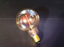 Spiral-Lamp Light-Bulb Filament Ampoule G95 T45 E27 Incandescent Retro Vintage G80 ST64