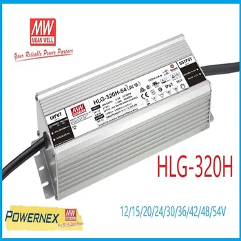 

MEAN WELL original HLG-320H-12/15/20/24/30/36/42/48/54V Single Output Switching Power Supply