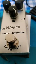 Pedal de efecto de guitarra Mini, DC 9V, con Control de intensidad