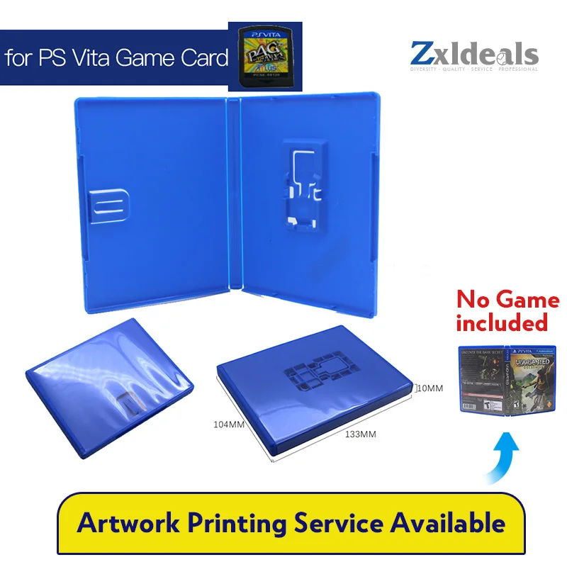 ReplacementCaseForPlaystationForPSVitaGameCartSpareBlue