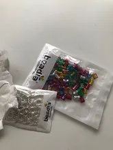 100 unids/lote Color de la mezcla 8x9mm micro pelo temor trenzas bloqueo tubo perlas ajustable esposas clips para el cabello ACCESORIOS Herramienta